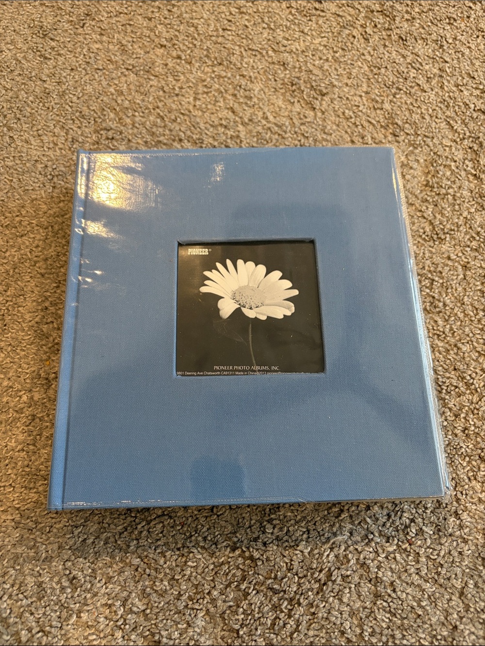 PIONEER Sky Blue Photo Album with Center Window